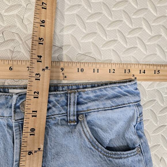 Rolla's Jeans Womens 27 Heide High Rise Loose Straight Light Wash Organic Cotton - Picture 10 of 12